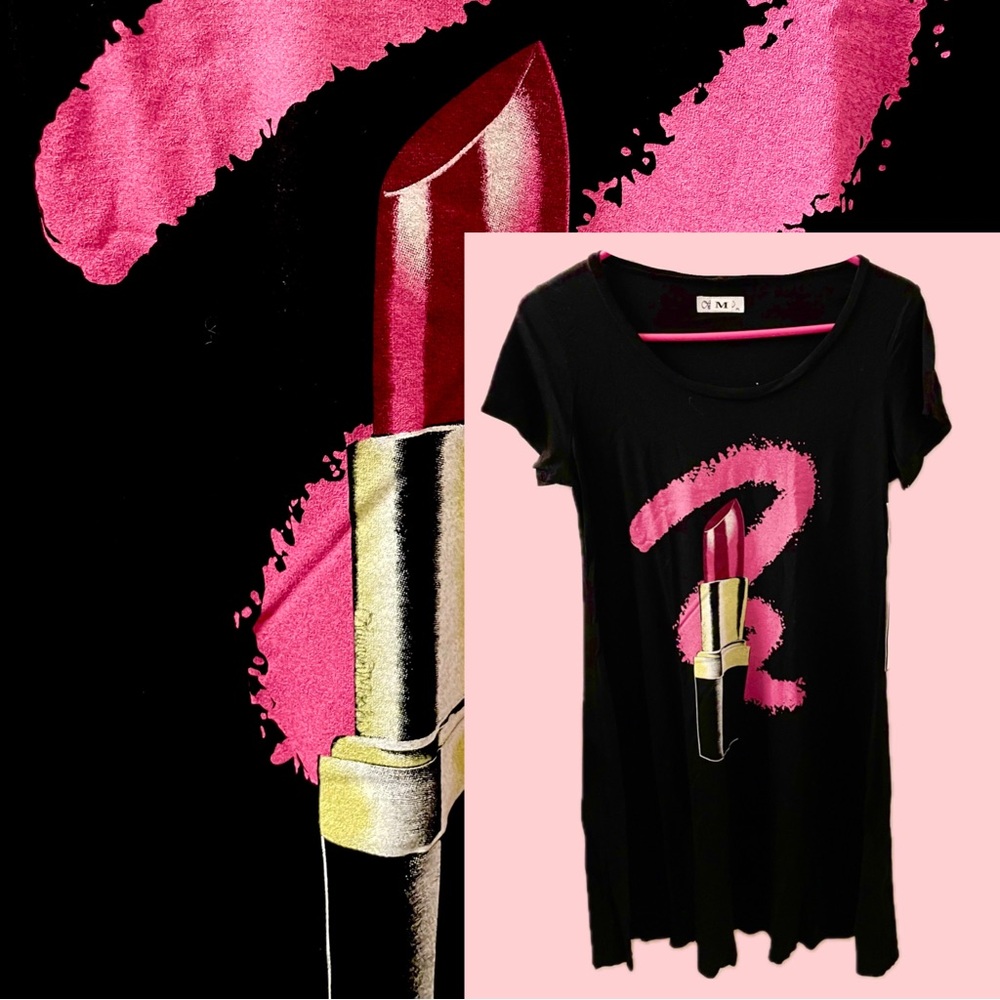 NWT Lauren Moshi Lipstick Makeup Dress